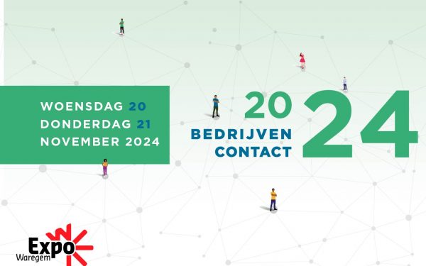 Binnenkort nemen we deel aan de Bedrijvencontactdagen in Waregem. Klanten uitnodigen, nieuwe contacten leggen.